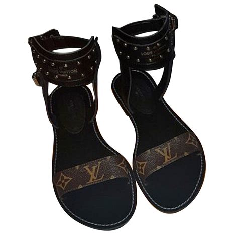 louis vuitton nomad sandals real vs fake|Louis Vuitton real shoes.